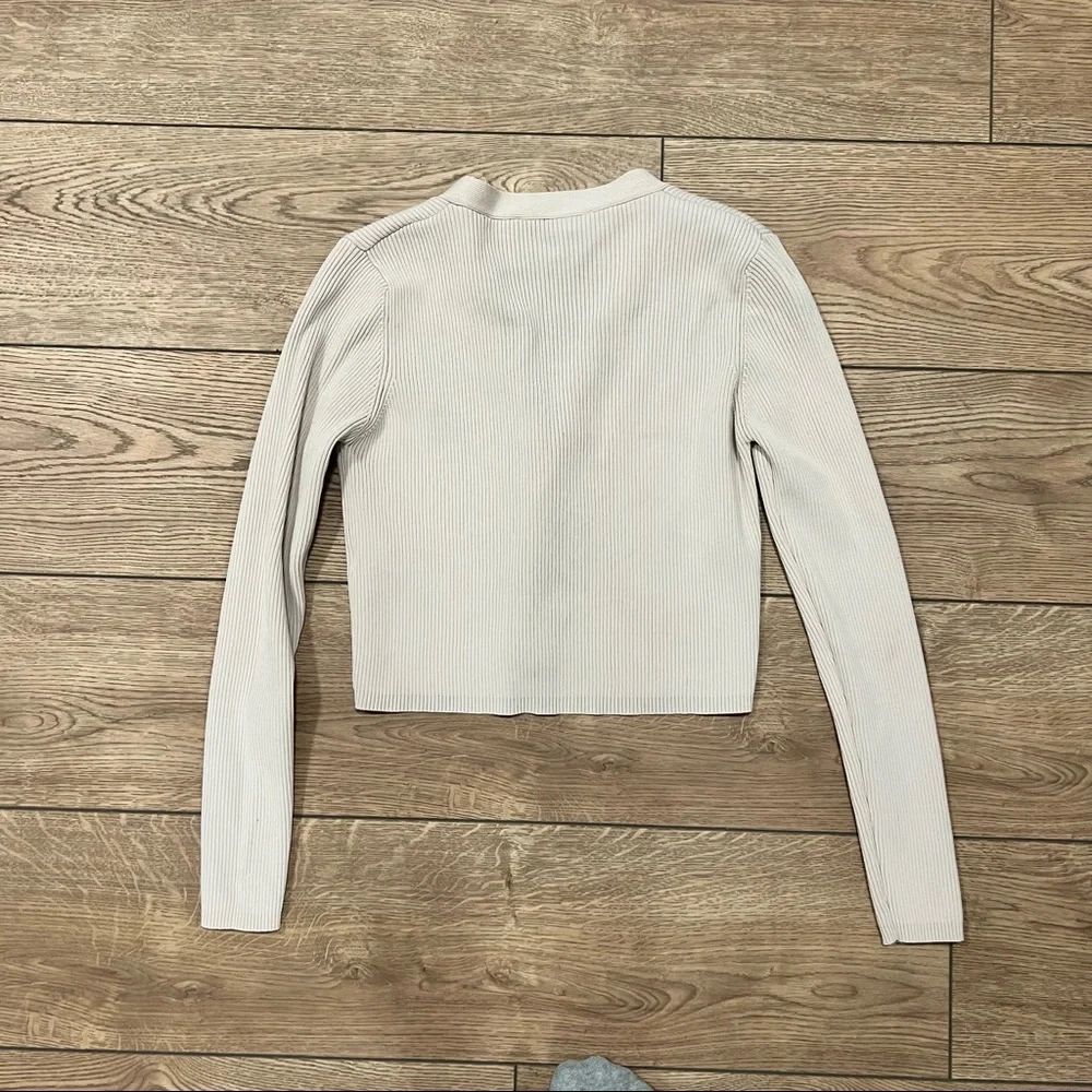Zara Ribbed Cardigan - Picture 4 of 4